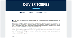 Desktop Screenshot of oliviertorres.net